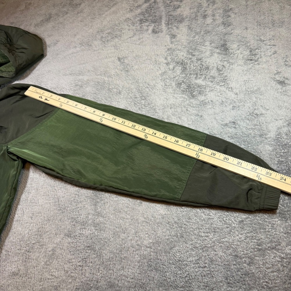 Nike Air Mens Tracksuit Set Green Half Zip Anorak Hooded Jacket & Pants XL - Picture 4 of 11